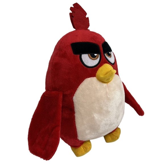 Angry Birds Plush Red Bird Stuffed Animal 2018 Toy Factory 11" Cuddle Kids Toy - Picture 3 of 12